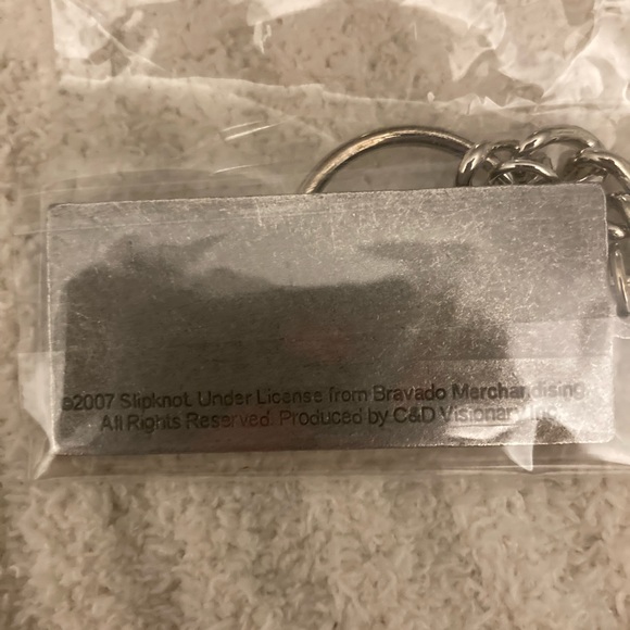 Slipknot licensed official y2k 2000’s vintage merchandise keychain - Picture 5 of 5